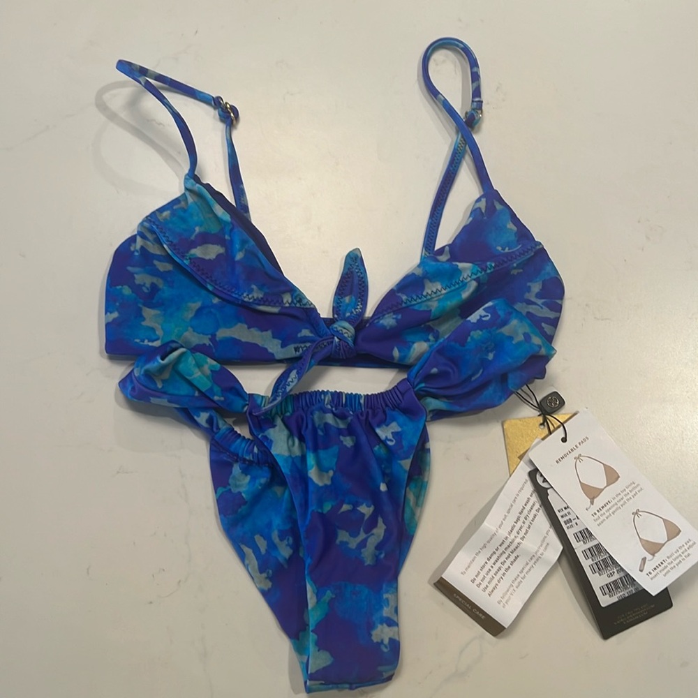 VIX by Paula Hermanny NWT Bikini Set, sz small